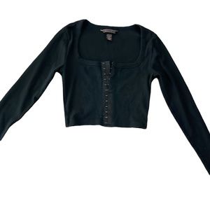 Victoria’s Secret Crop Top Long Sleeve.